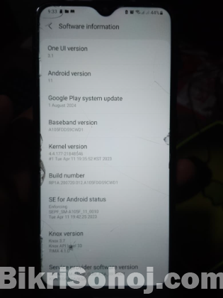 SAMSUNG A10